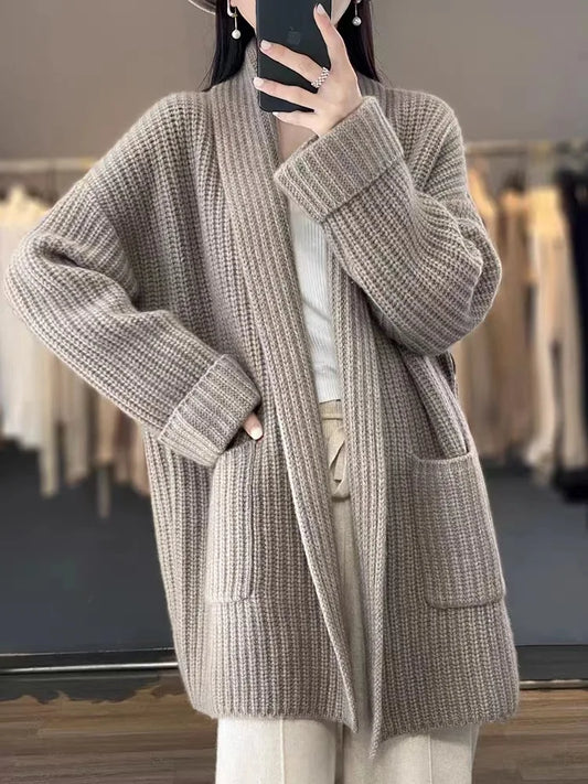 CARDIGAN LONG POUR FEMME