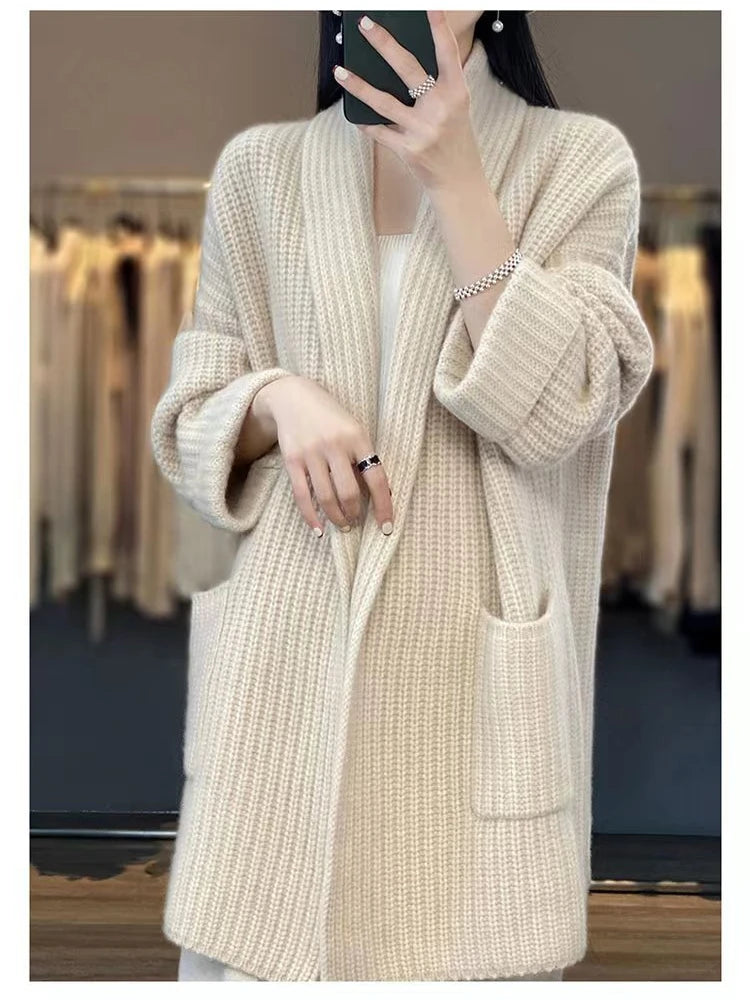 CARDIGAN LONG POUR FEMME